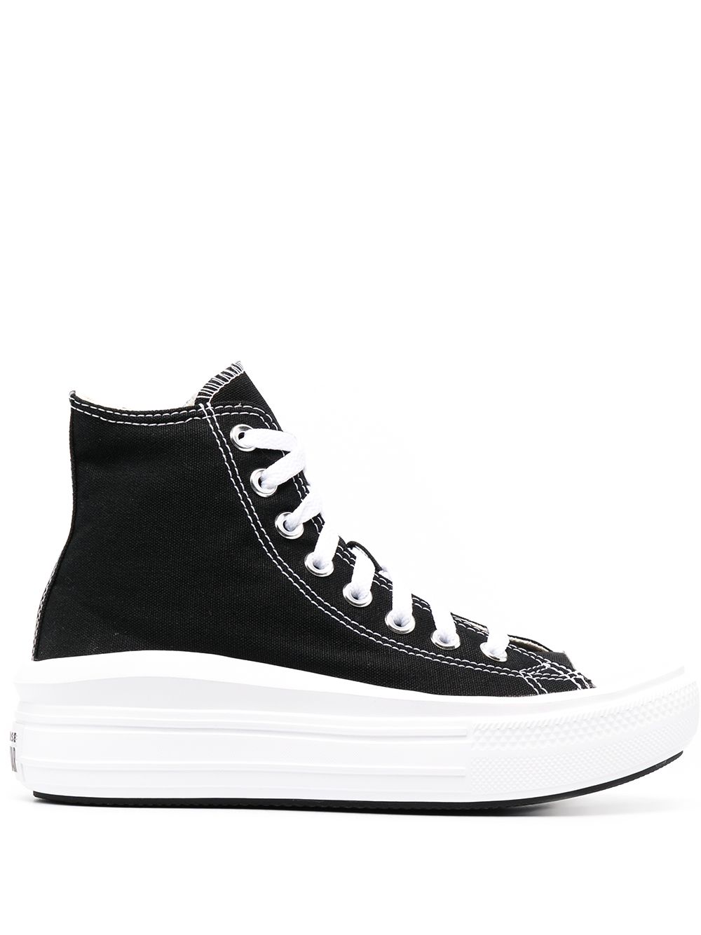 Converse All Star Move 高帮板鞋 - 黑色