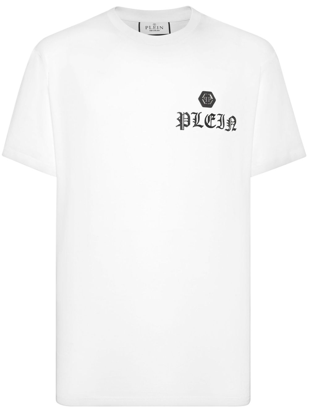Philipp Plein 骷髅头晶饰T恤 - 白色