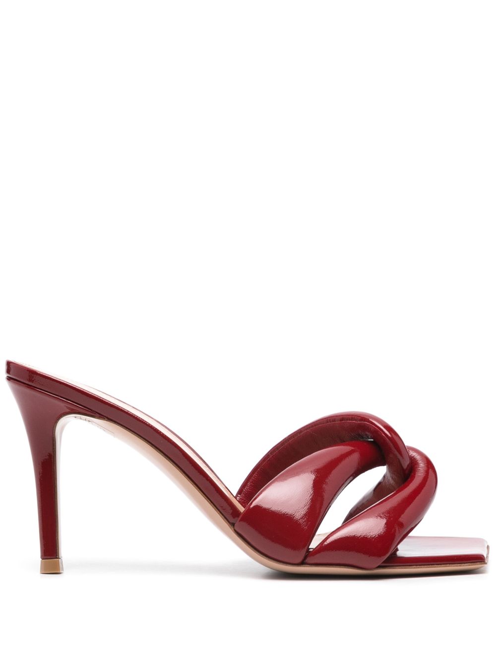 Gianvito Rossi Amour 高跟穆勒鞋（8.5厘米） - 红色
