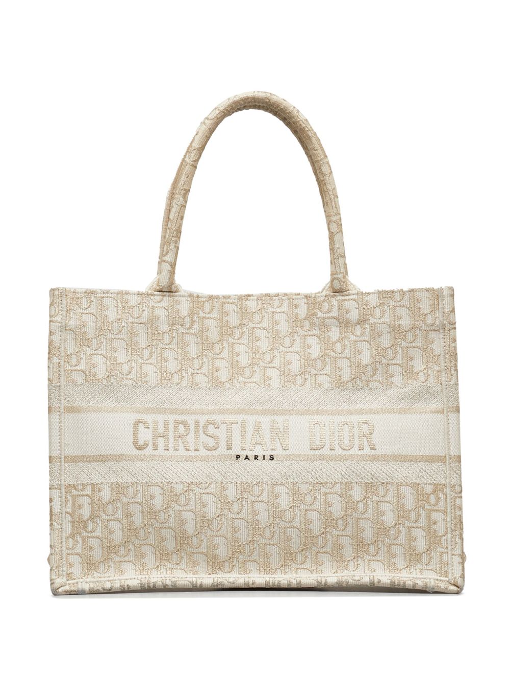 Christian Dior Pre-Owned 2021 medium Oblique Book Tote bag - 褐色
