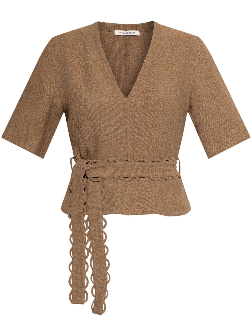 By Malene Birger Ullas 罩衫 - 褐色