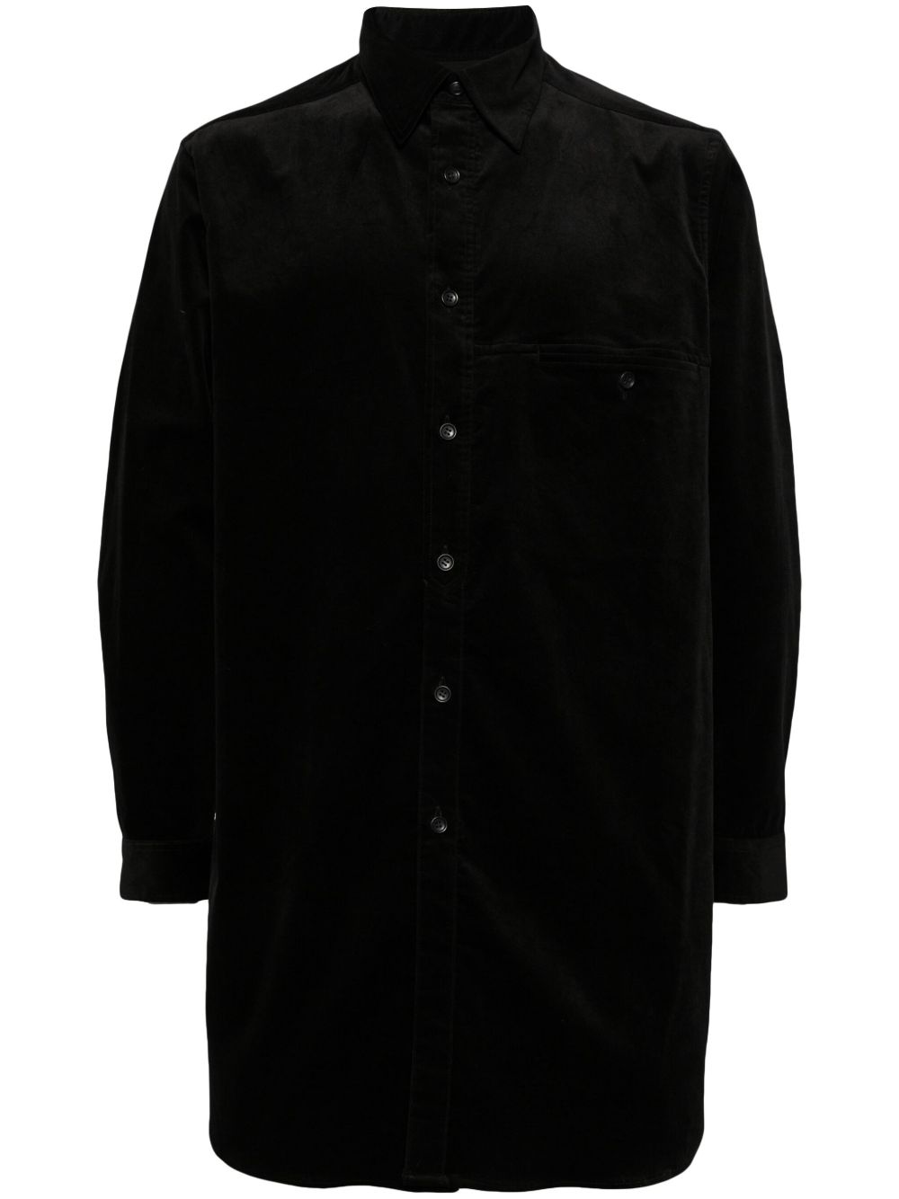 Yohji Yamamoto 长袖衬衫 - 黑色