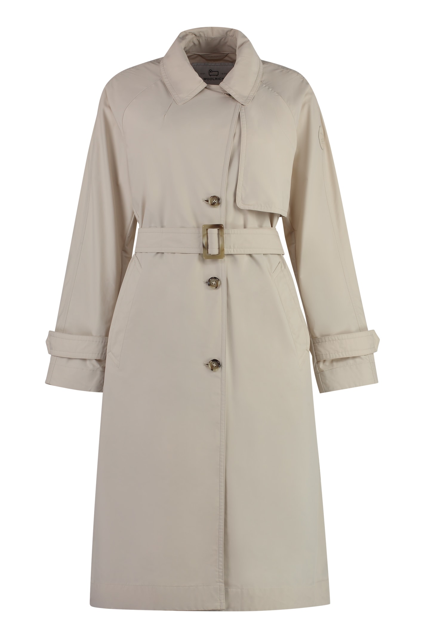Woolrich Techno Fabric Trench Coat