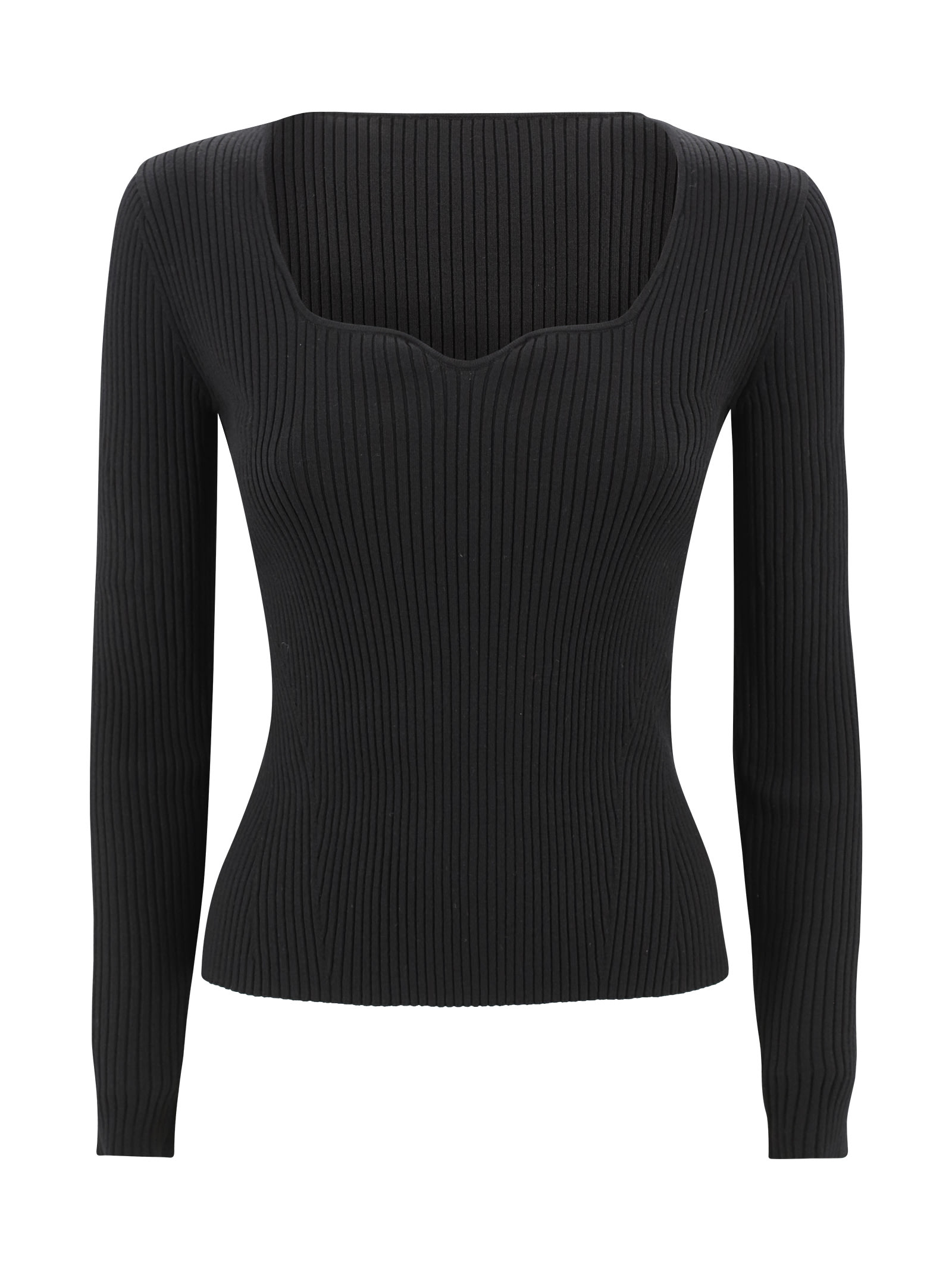 Parosh Compact Jersey Cropped Top