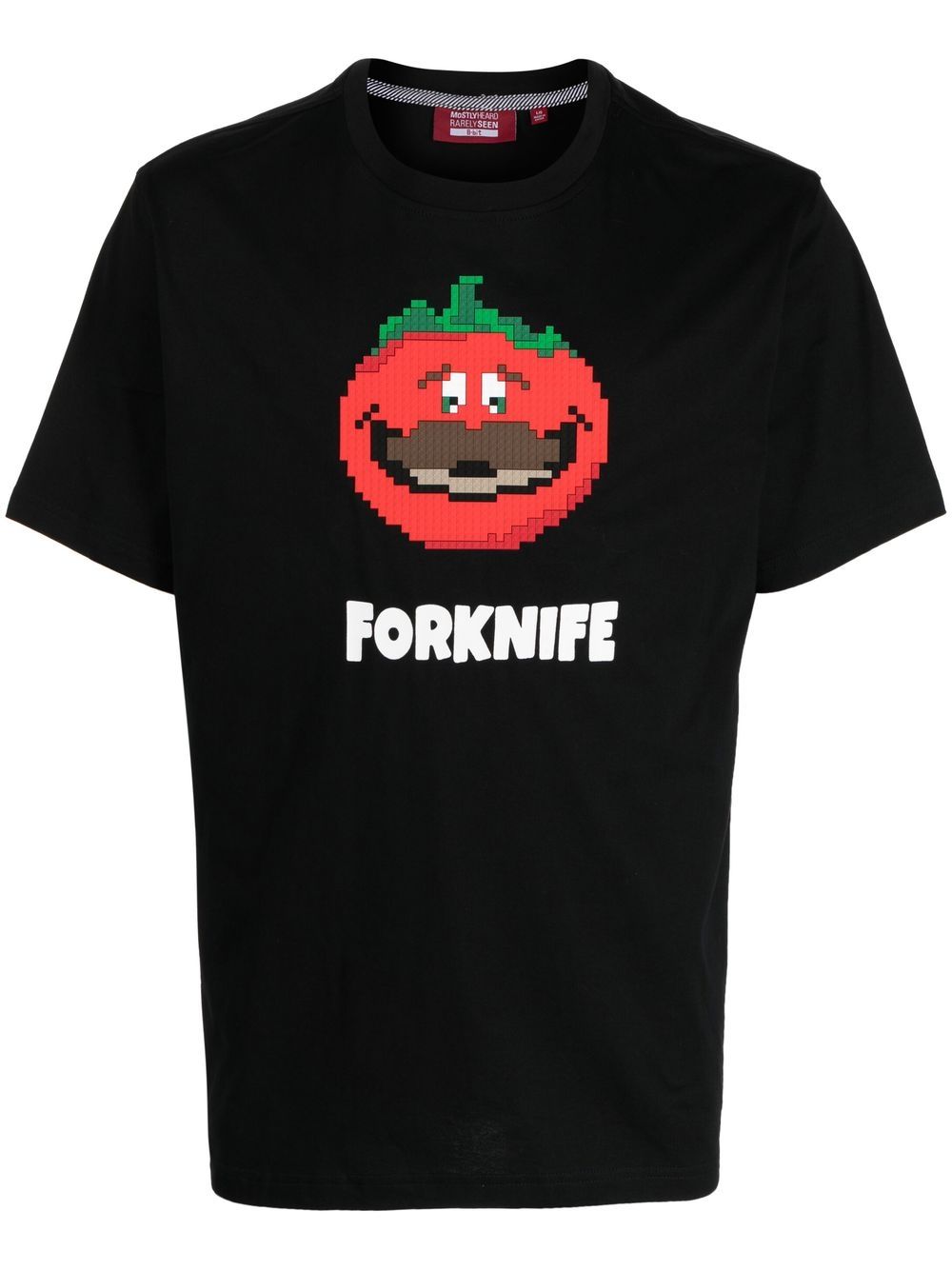 Mostly Heard Rarely Seen 8-Bit Forknife 短袖T恤 - 黑色