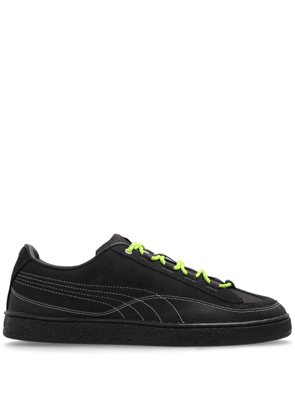 PUMA x Aries 绒面皮运动鞋 - 黑色