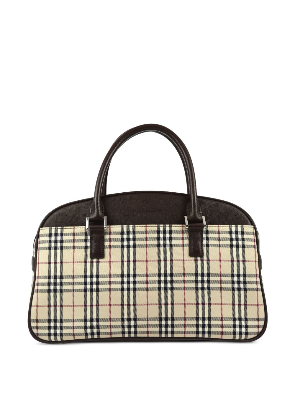 Burberry Pre-Owned House Check 手提包（1990-2000年代典藏款） - 中性色