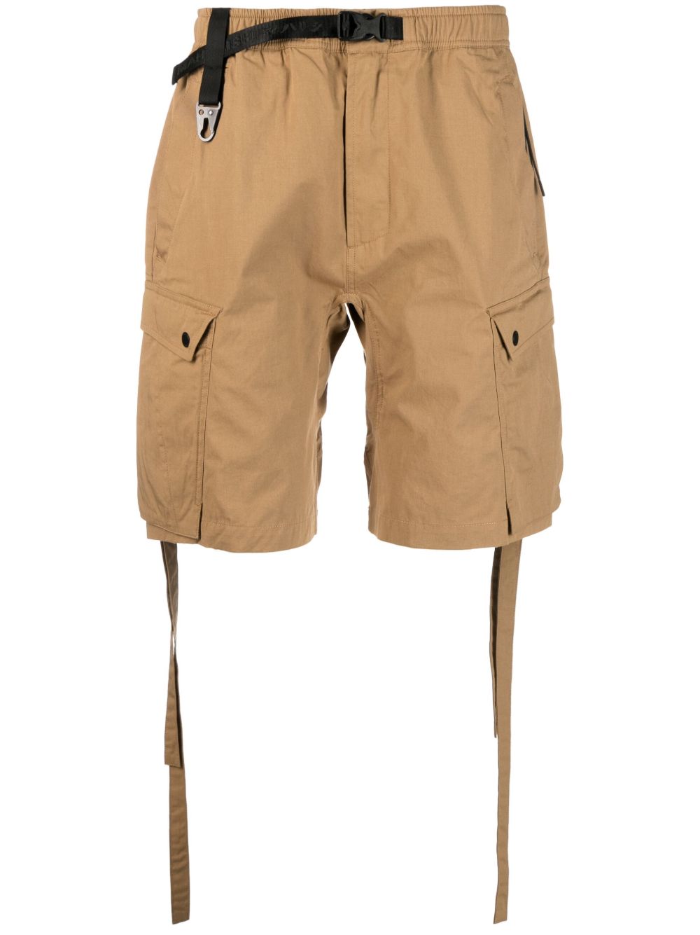 Maharishi 饰带细节工装短裤 - 中性色