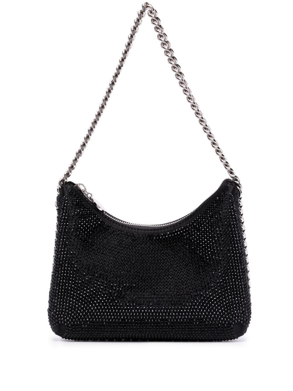 Stella McCartney Falabella Zip 迷你单肩包 - 黑色