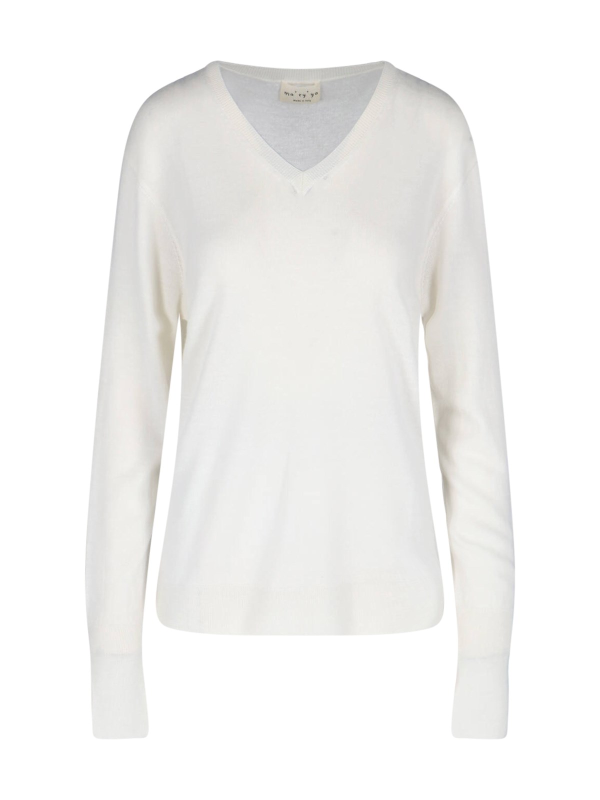 Ma'ry'ya Virgin Wool, Silk And Cashmere Sweater