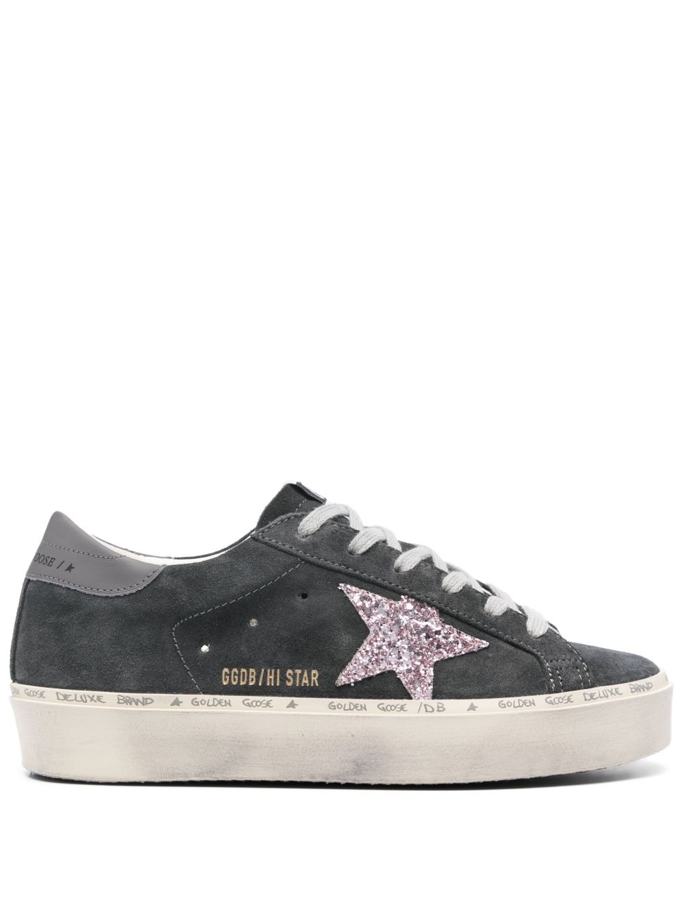Golden Goose Hi Star 运动鞋 - 灰色