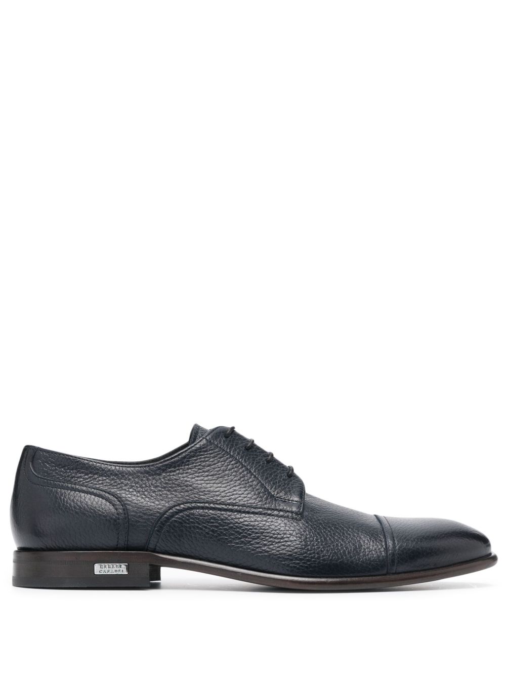 Casadei Anticato 皮质德比鞋 - 蓝色
