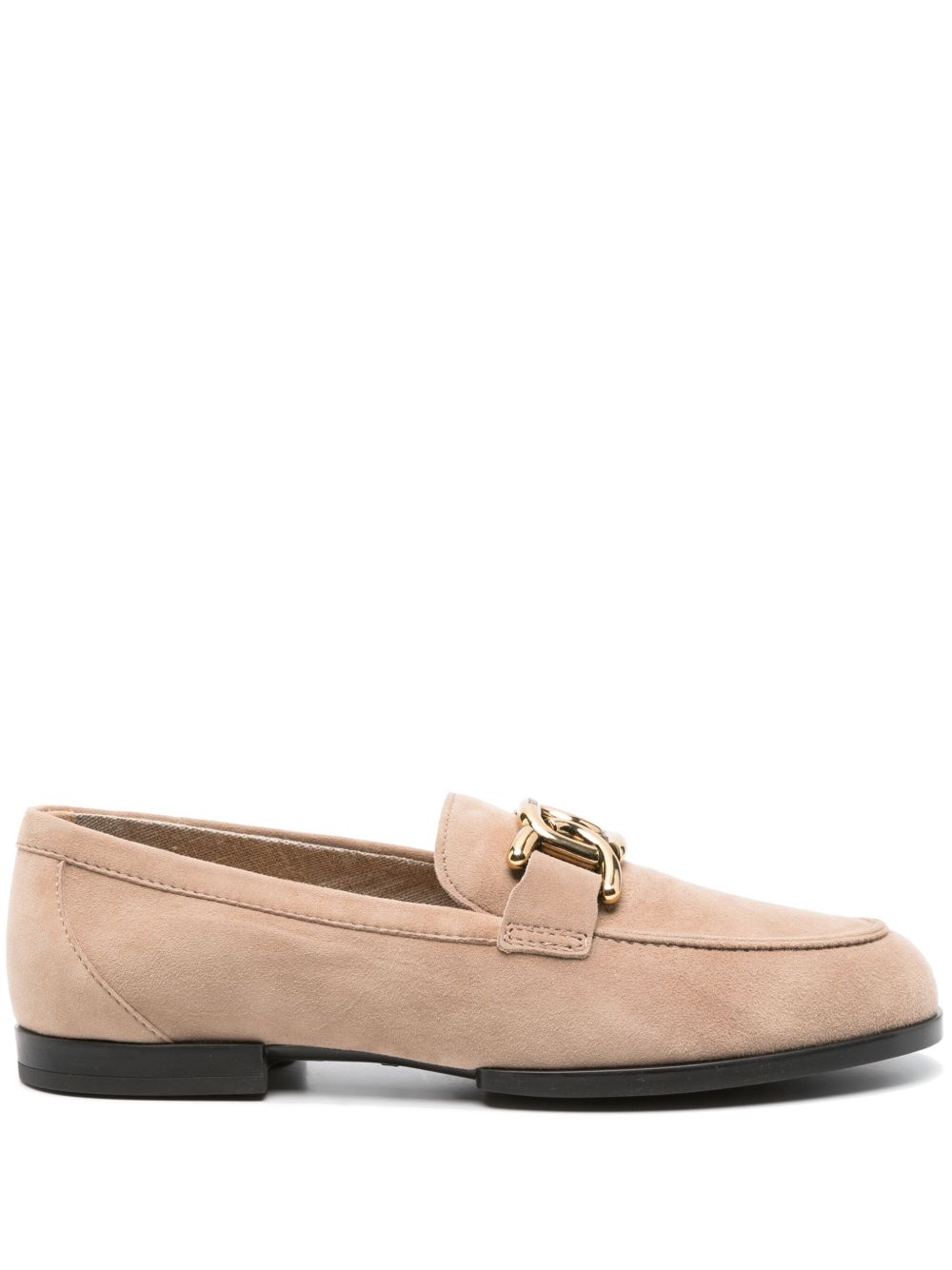 Tod's Kate 绒面皮乐福鞋 - 中性色