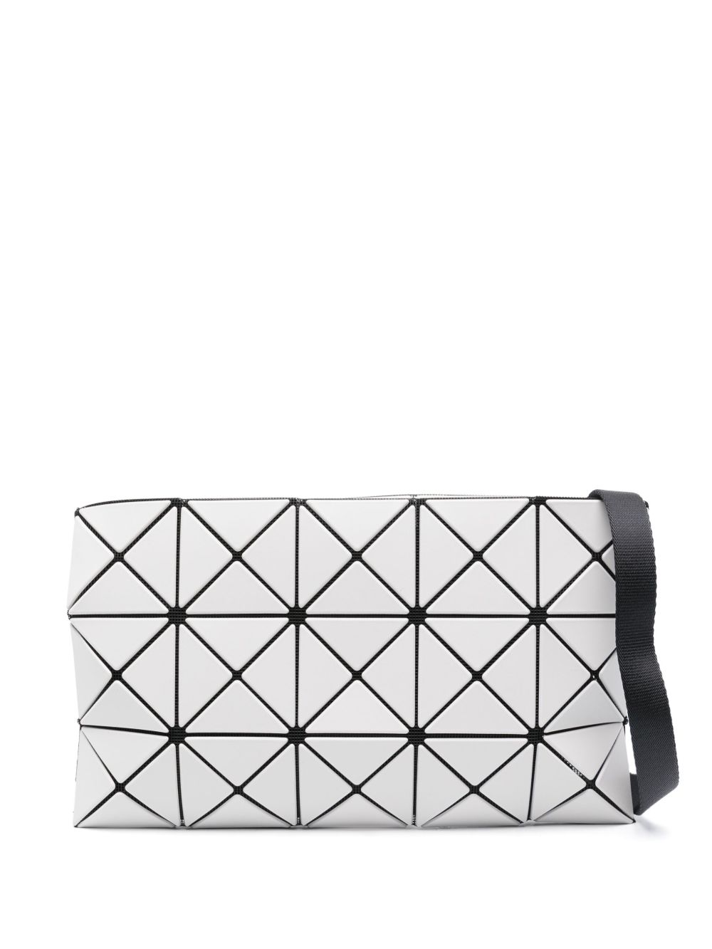 Bao Bao Issey Miyake Lucent Matte 几何图案单肩包 - 灰色
