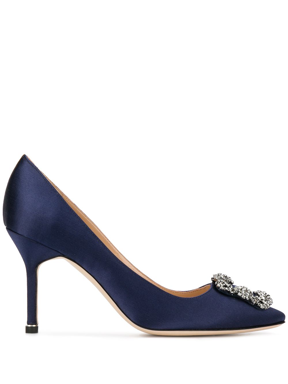 Manolo Blahnik Scorpion Hangisi 高跟鞋 - 蓝色