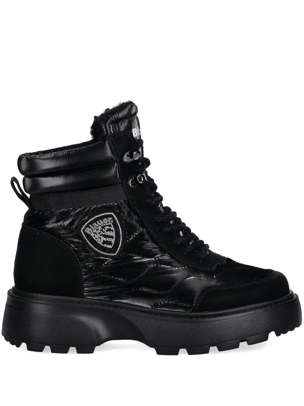 Blauer F4BLANCA03/NYP 军旅风靴子 - BLK BLACK
