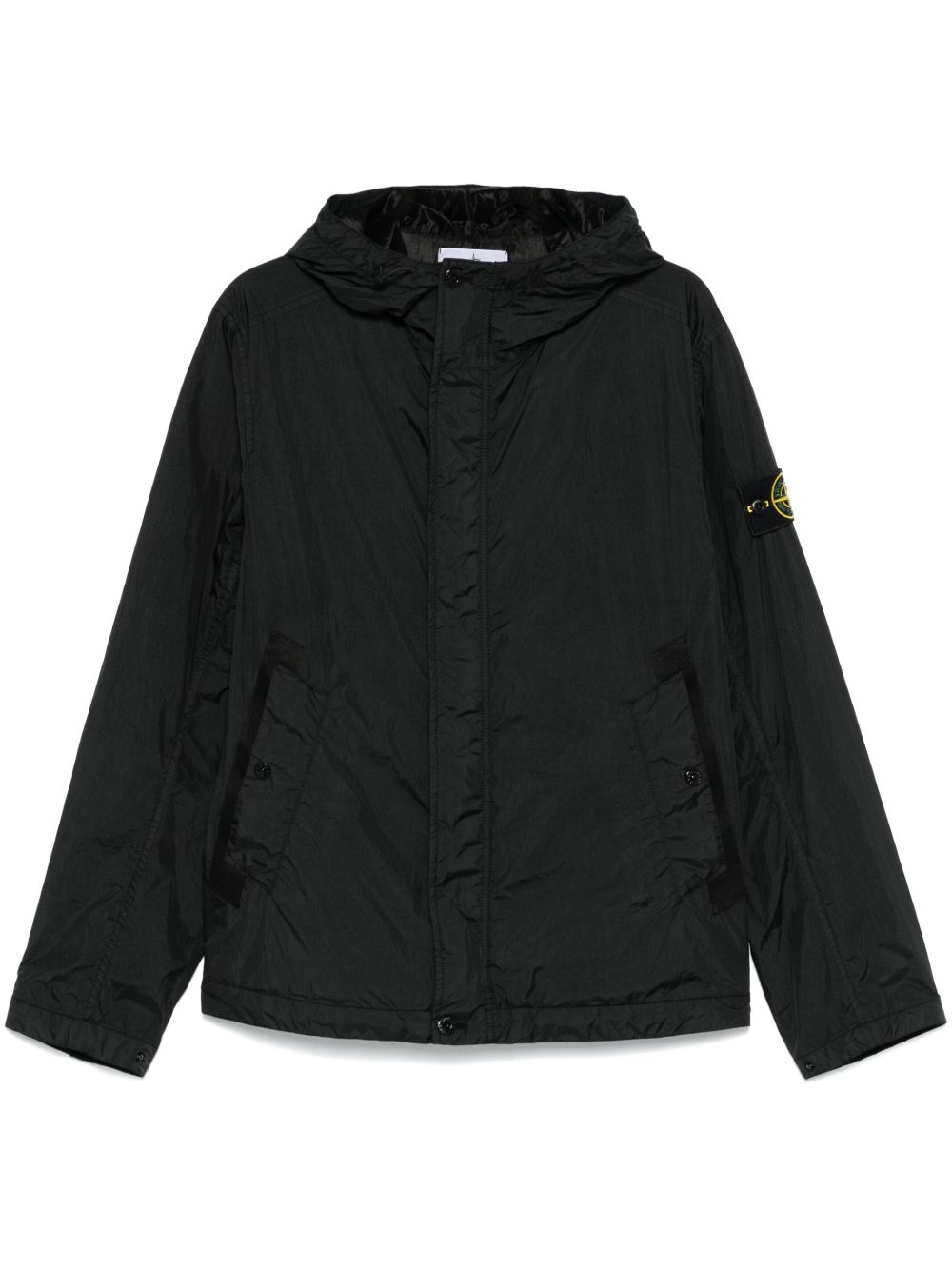 Stone Island 罗盘徽章夹克 - 黑色