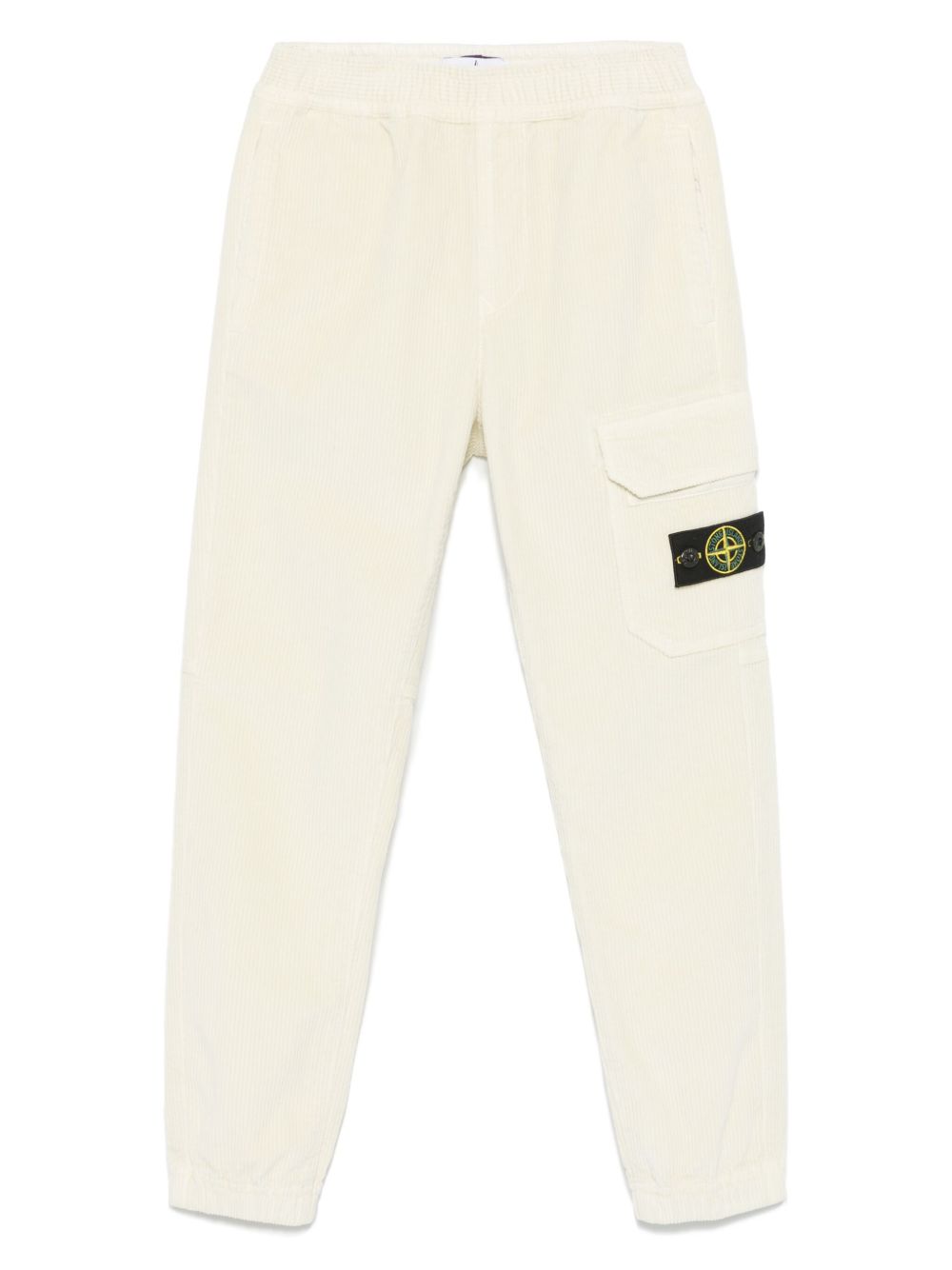 Stone Island Junior Compass 徽章工装裤 - 中性色