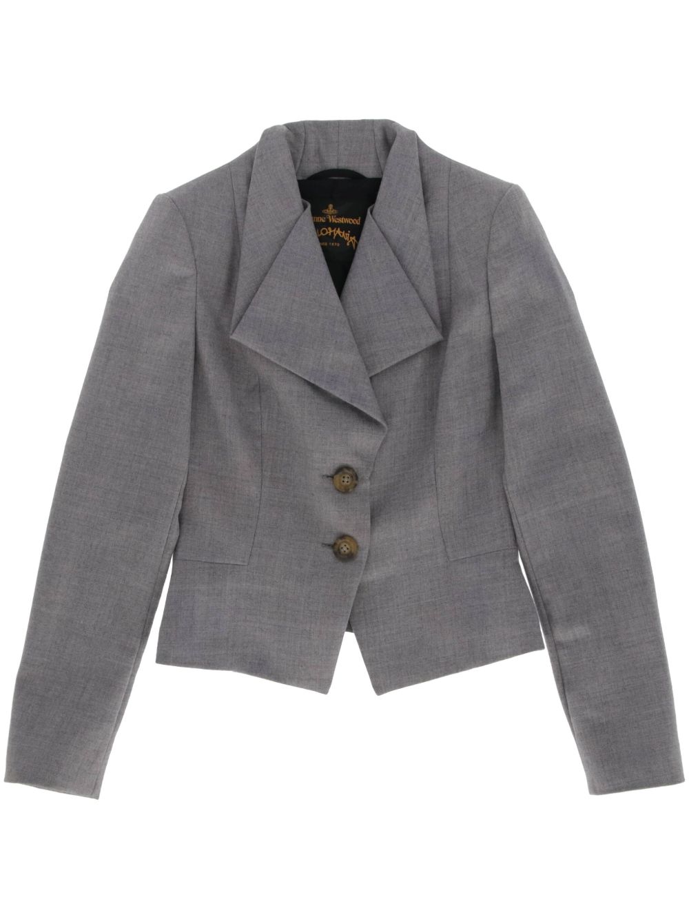 Vivienne Westwood Pre-Owned 单排扣西装夹克（2017–2018年典藏款） - 灰色