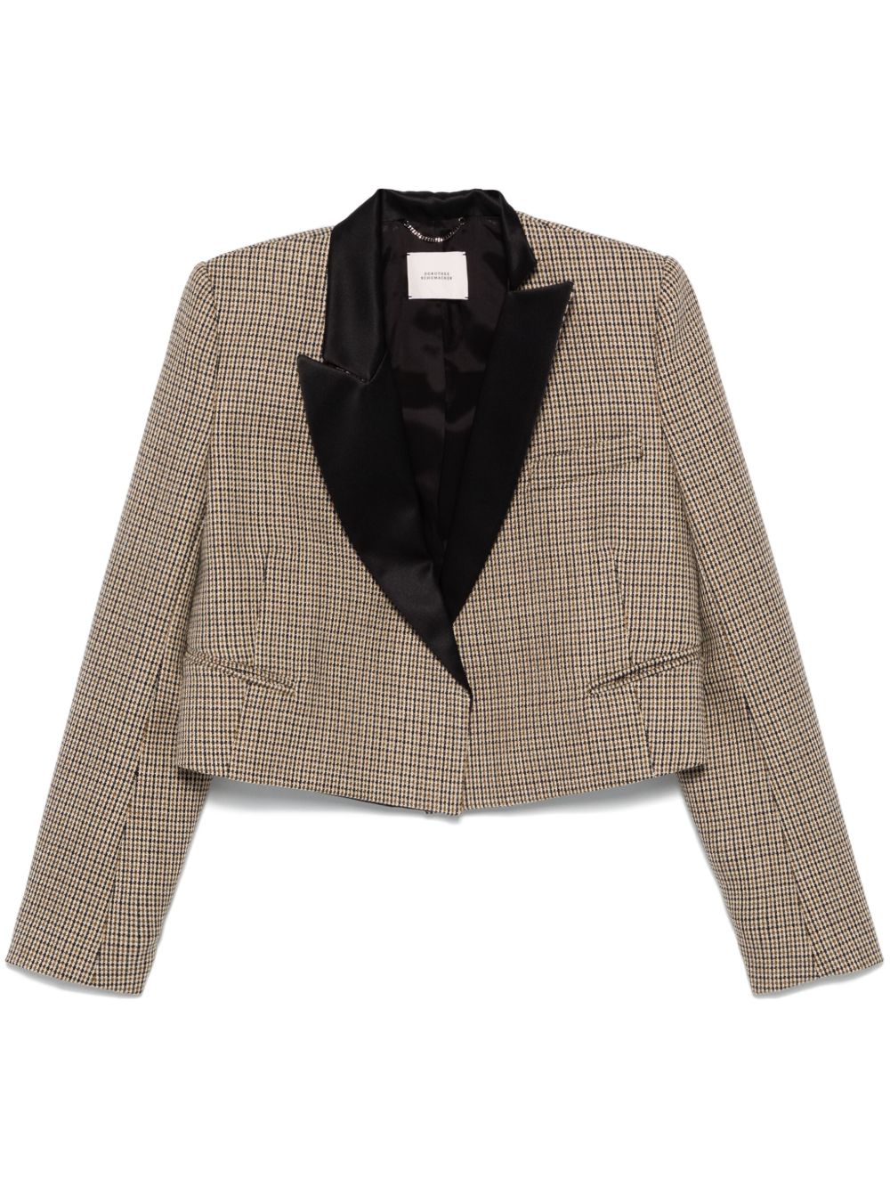Dorothee Schumacher Graphic Elegance 西装夹克 - 褐色