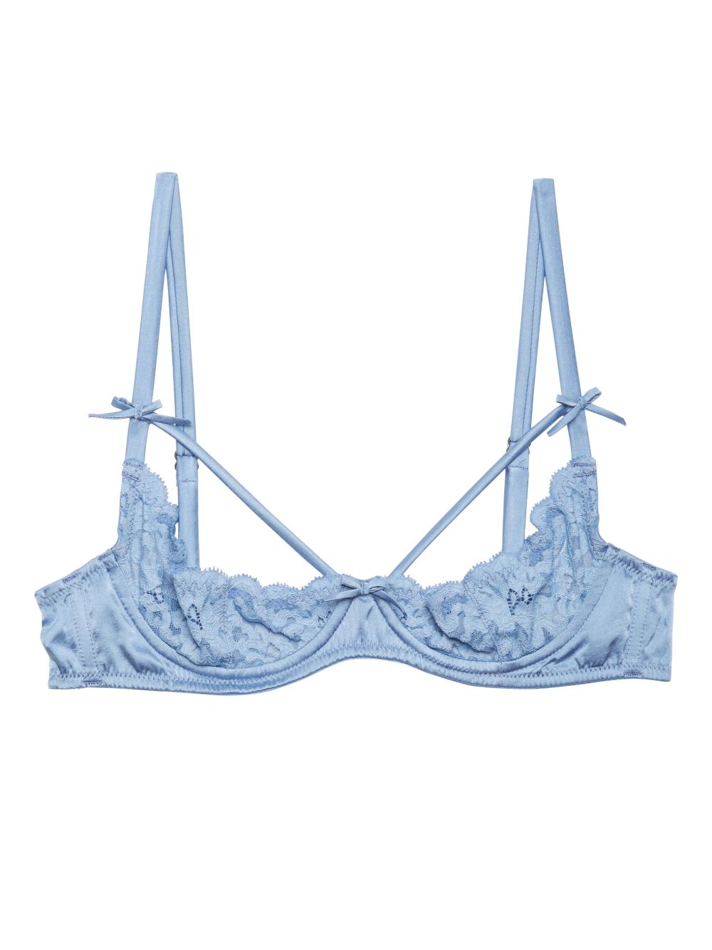 Fleur Du Mal Charlotte Peekaboo 文胸 - 紫色