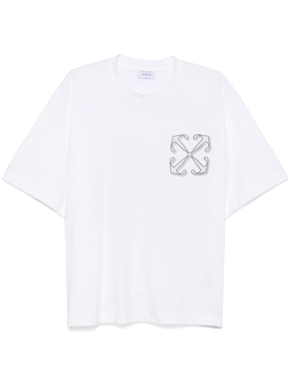 Off-White Dragon Skate T恤 - 白色