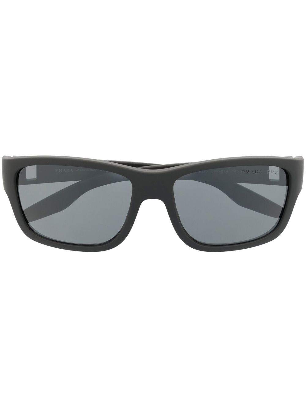Prada Linea Rossa Linea Rossa 方框太阳眼镜 - 灰色