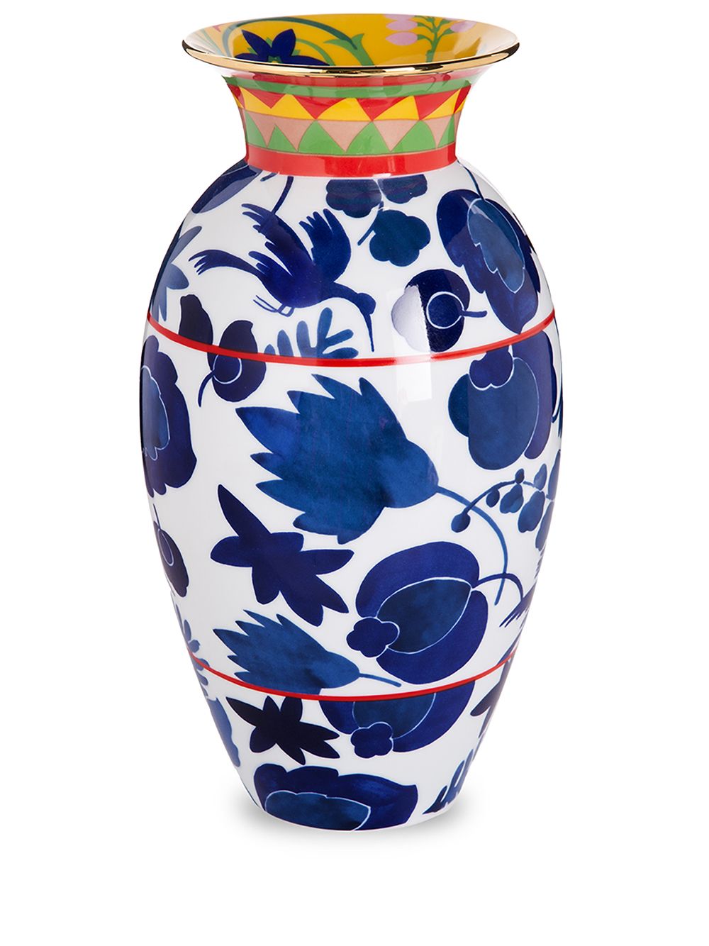 La DoubleJ Amphora Wildbird 花瓶 - 蓝色