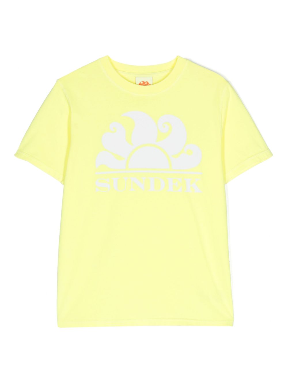 Sundek New Simeo logo印花T恤 - 黄色
