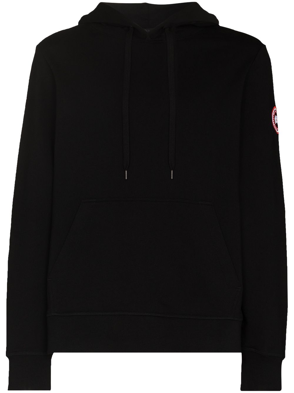 Canada Goose Huron 标贴连帽衫 - 黑色