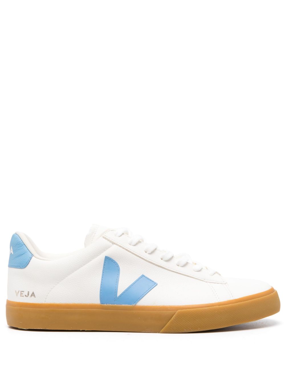 VEJA Campo ChromeFree® 皮质运动鞋 - 白色