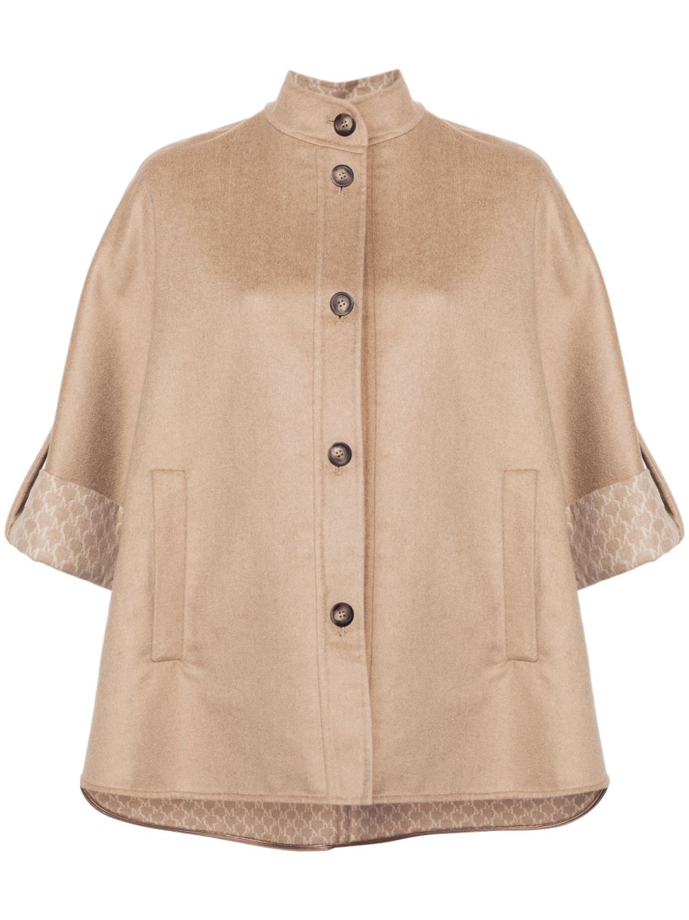 Max Mara Marina 短款斗篷 - 中性色