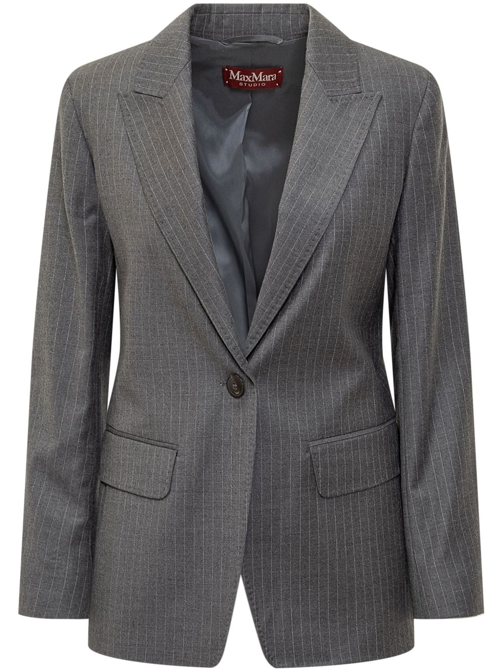 Max Mara Erbert 西装夹克 - 灰色