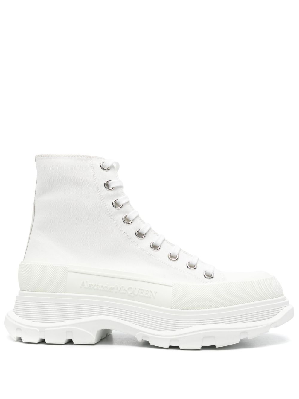 Alexander McQueen Pre-Owned Tread Slick 短靴（典藏款） - 白色