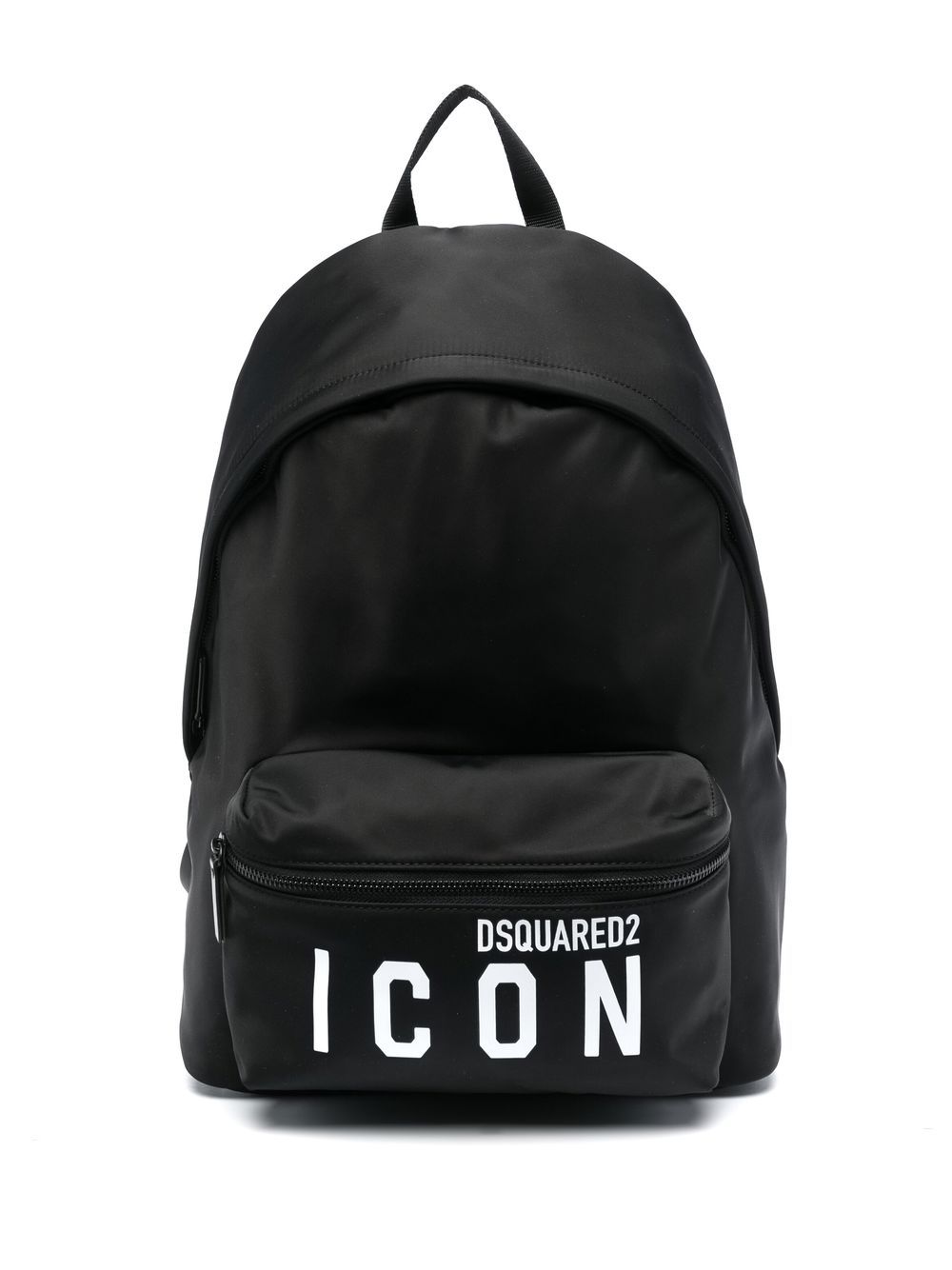 DSQUARED2 Icon logo印花双肩包 - 黑色
