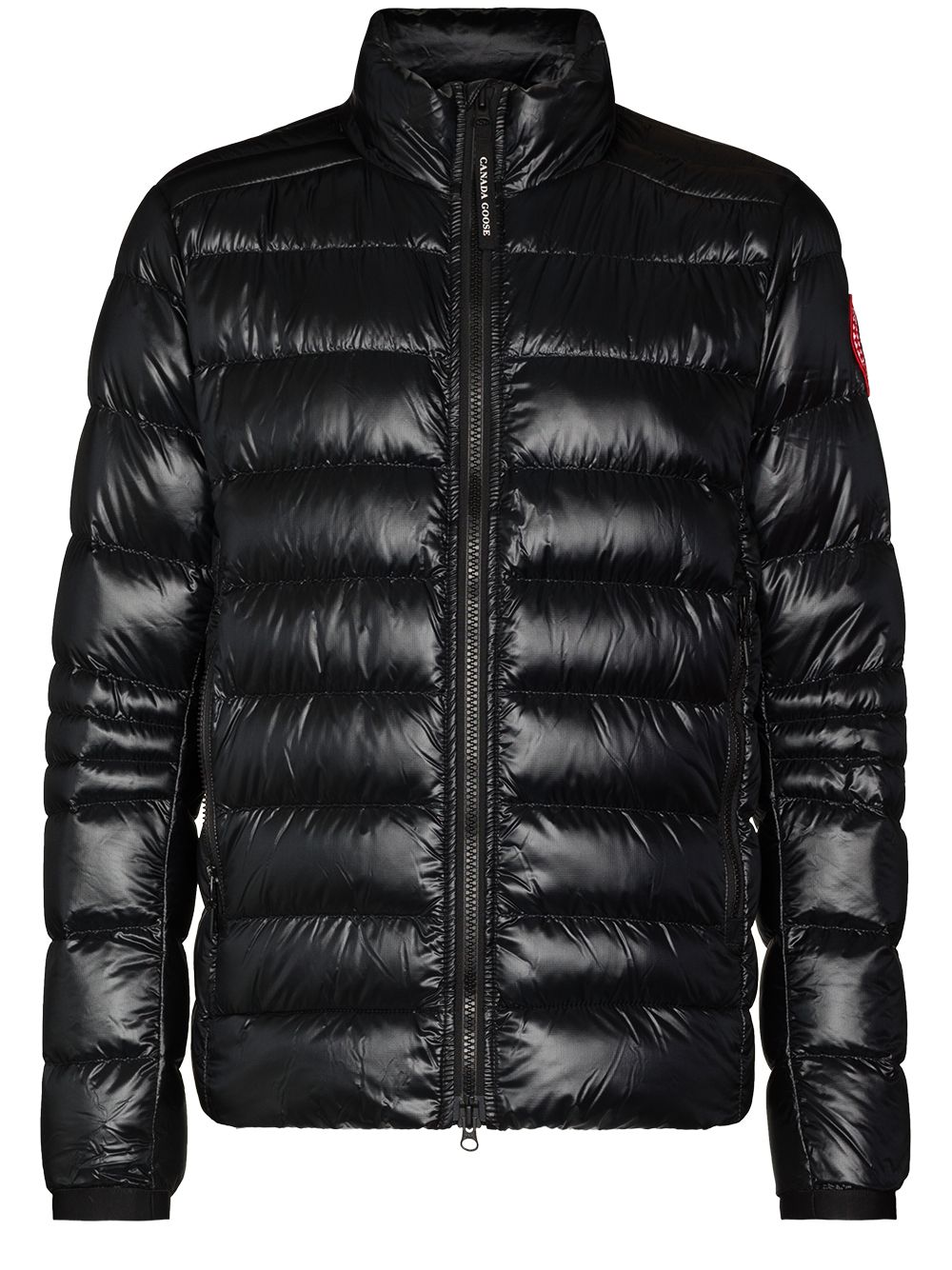 Canada Goose Crofton 连帽填充夹克 - 黑色