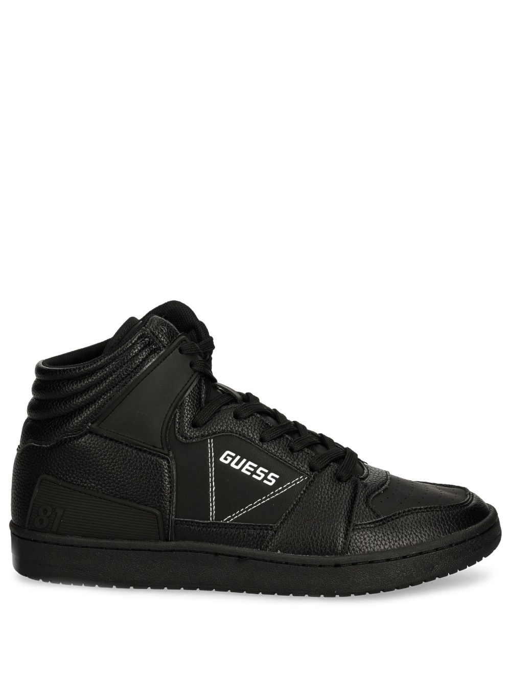 GUESS USA logo印花运动鞋 - 黑色