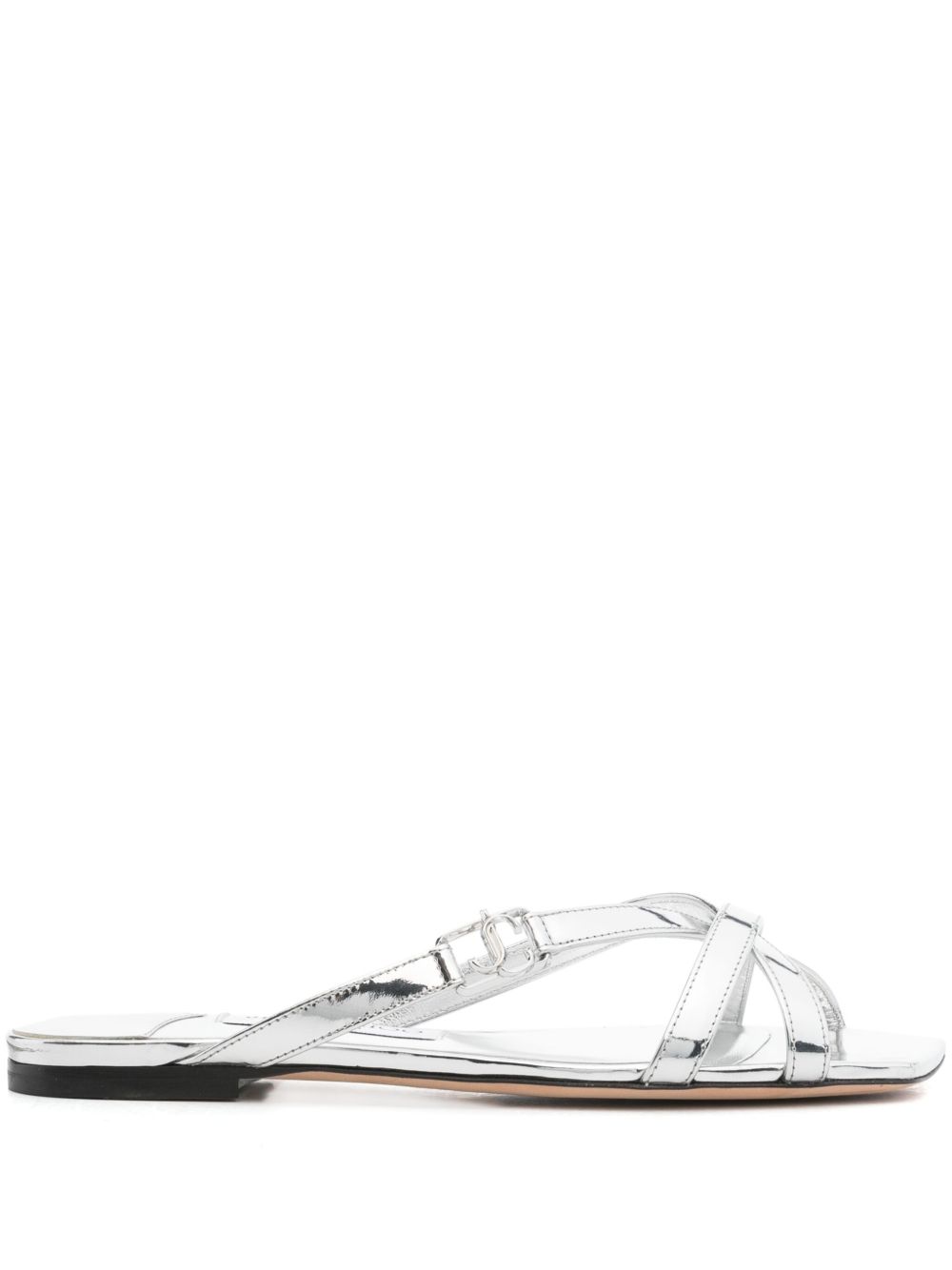 Jimmy Choo Pre-Owned Jess 凉鞋（典藏款） - 银色