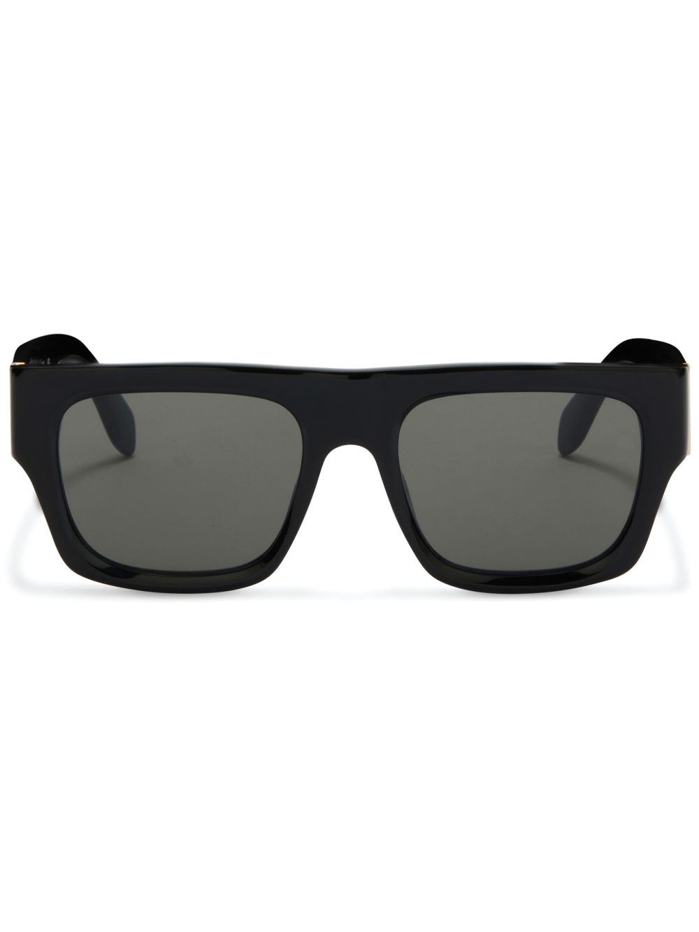 Palm Angels Eyewear Pixley 方框太阳眼镜 - 黑色