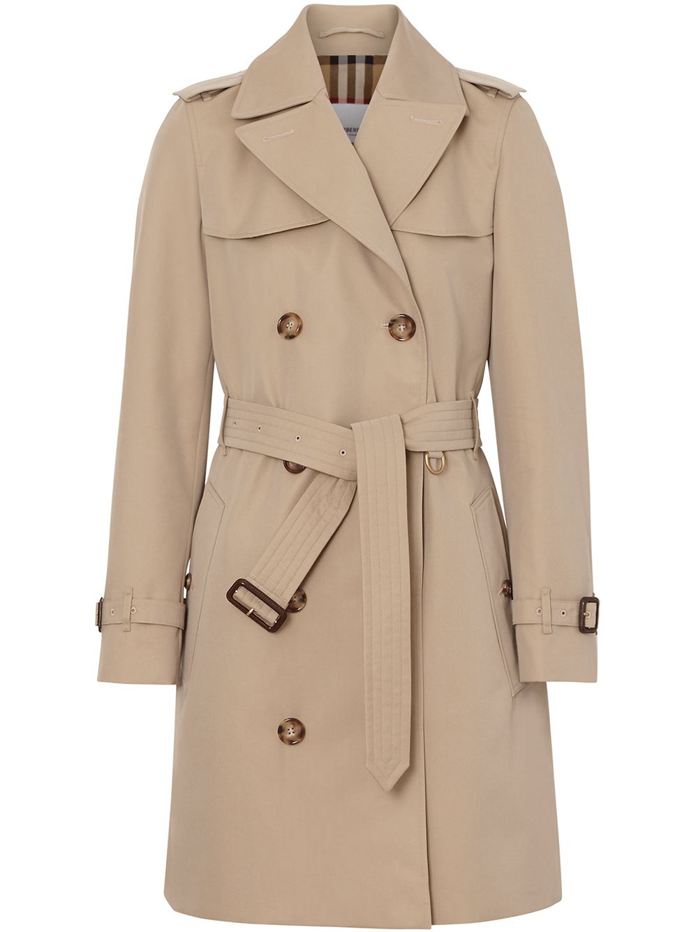 Burberry The Short Islington 风衣 - 褐色