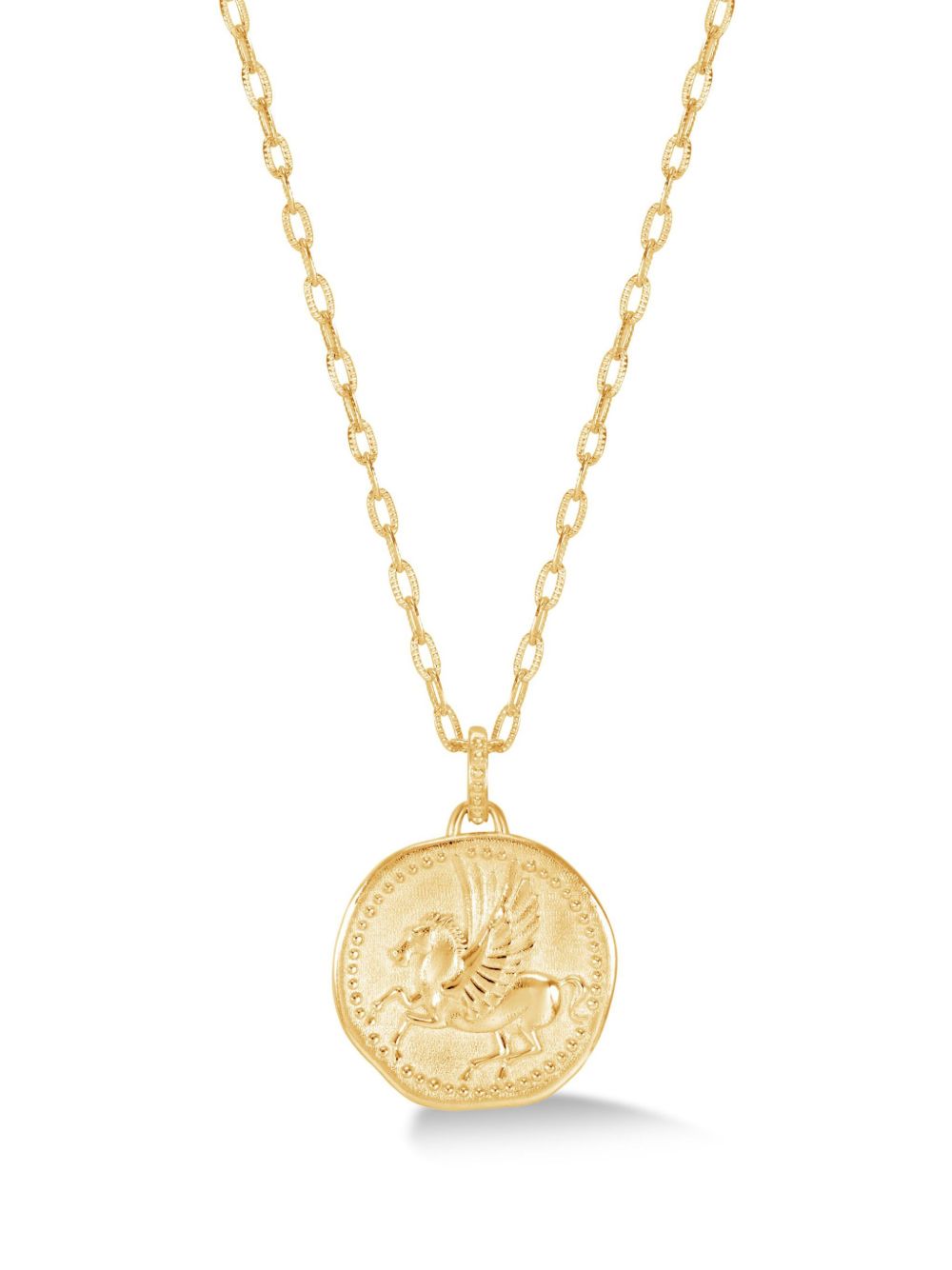 DOWER AND HALL Pegasus Talisman 项链 - 金色