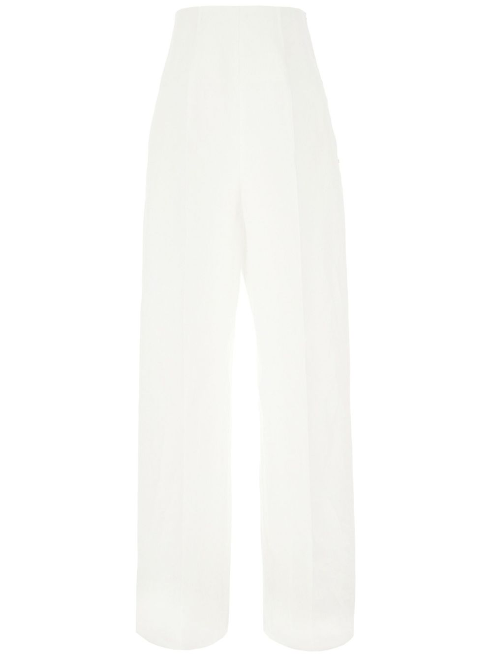 Sportmax Gebe 直筒长裤 - 白色