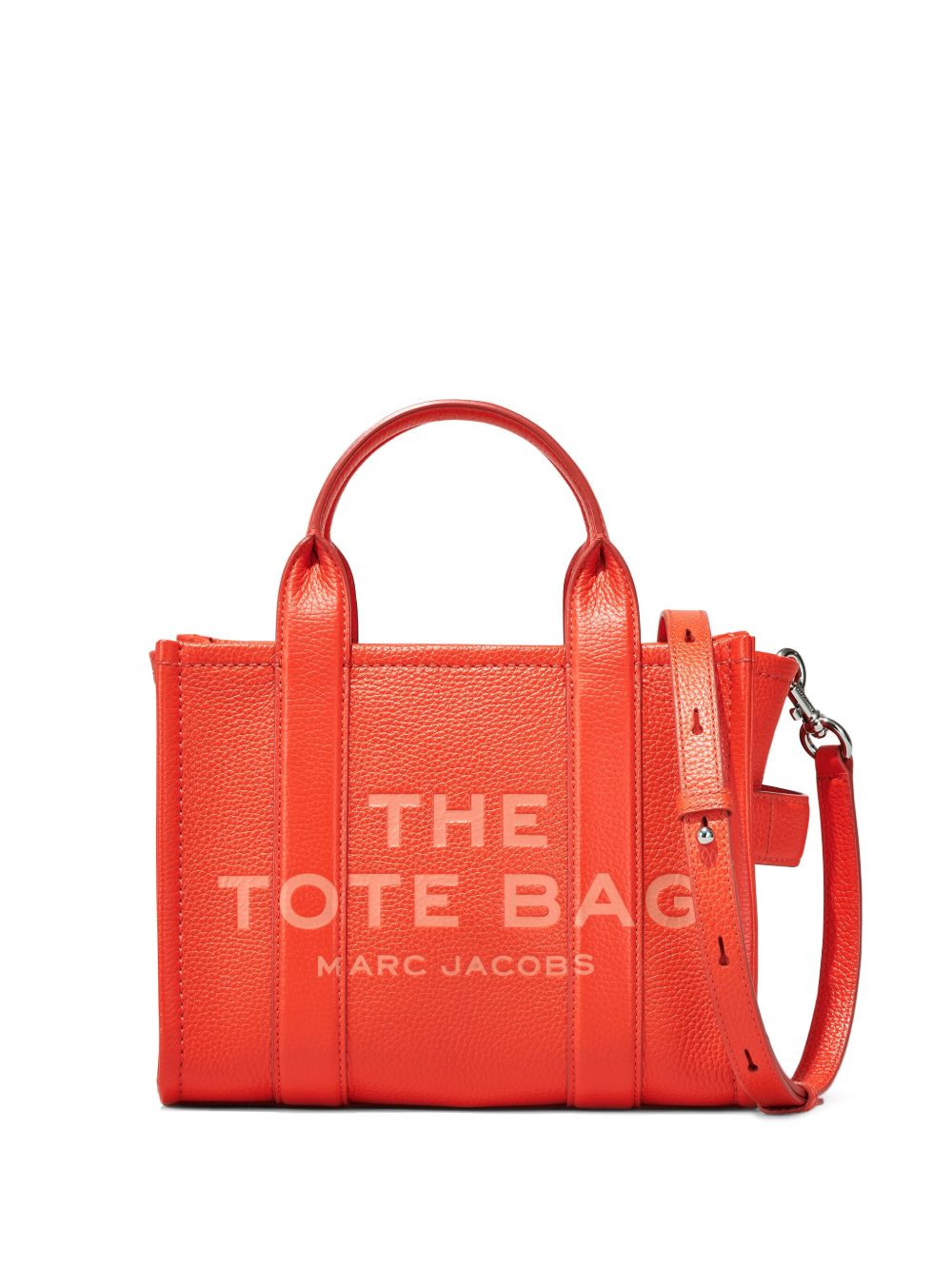 Marc Jacobs The Leather Tote 小号托特包 - 橘色