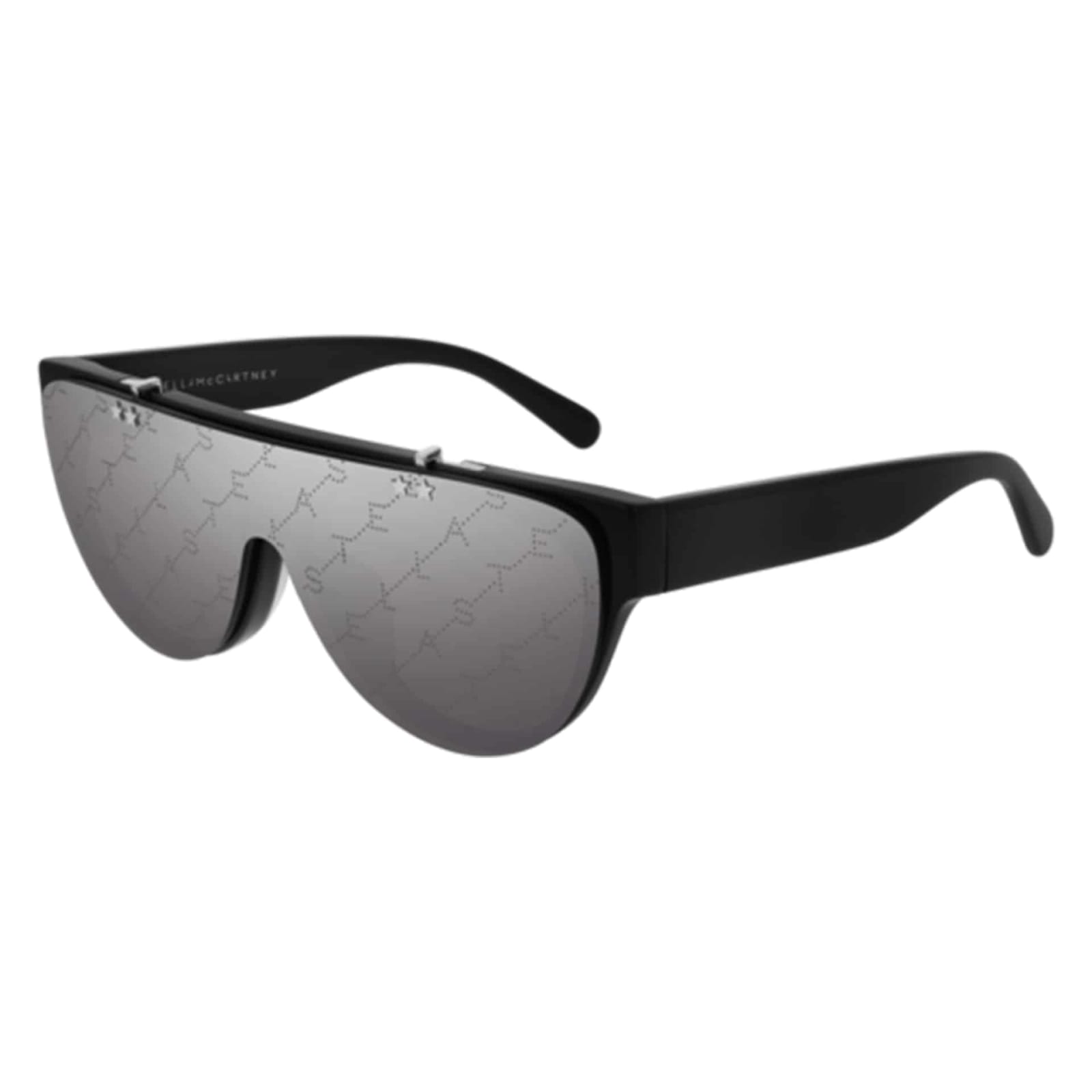 Stella McCartney Eyewear Sc0211s001 Black Black Silver