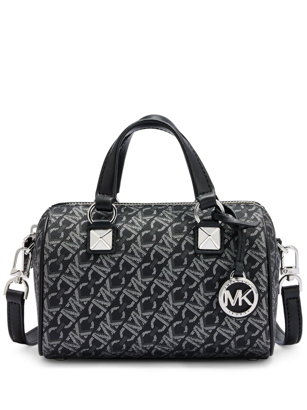 Michael Kors 经典logo斜挎包 - 黑色