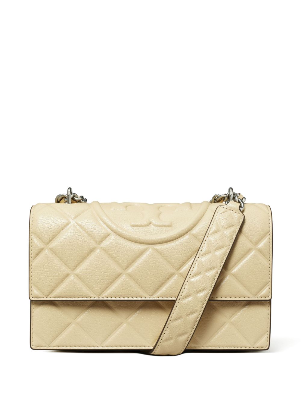 Tory Burch Fleming 小号单肩包 - 中性色