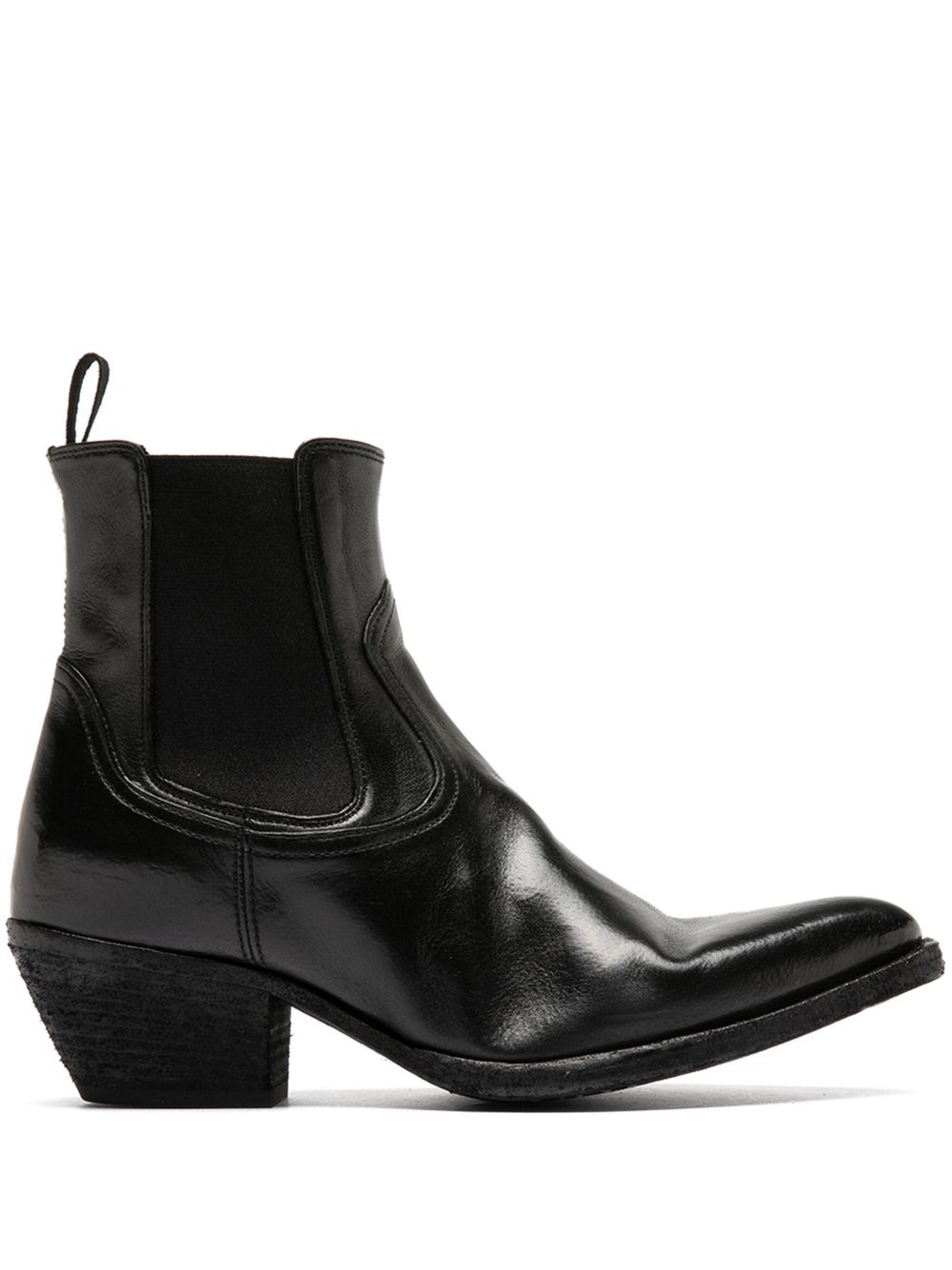 Officine Creative Wanda DD 102 低跟靴子（5.5厘米） - 黑色