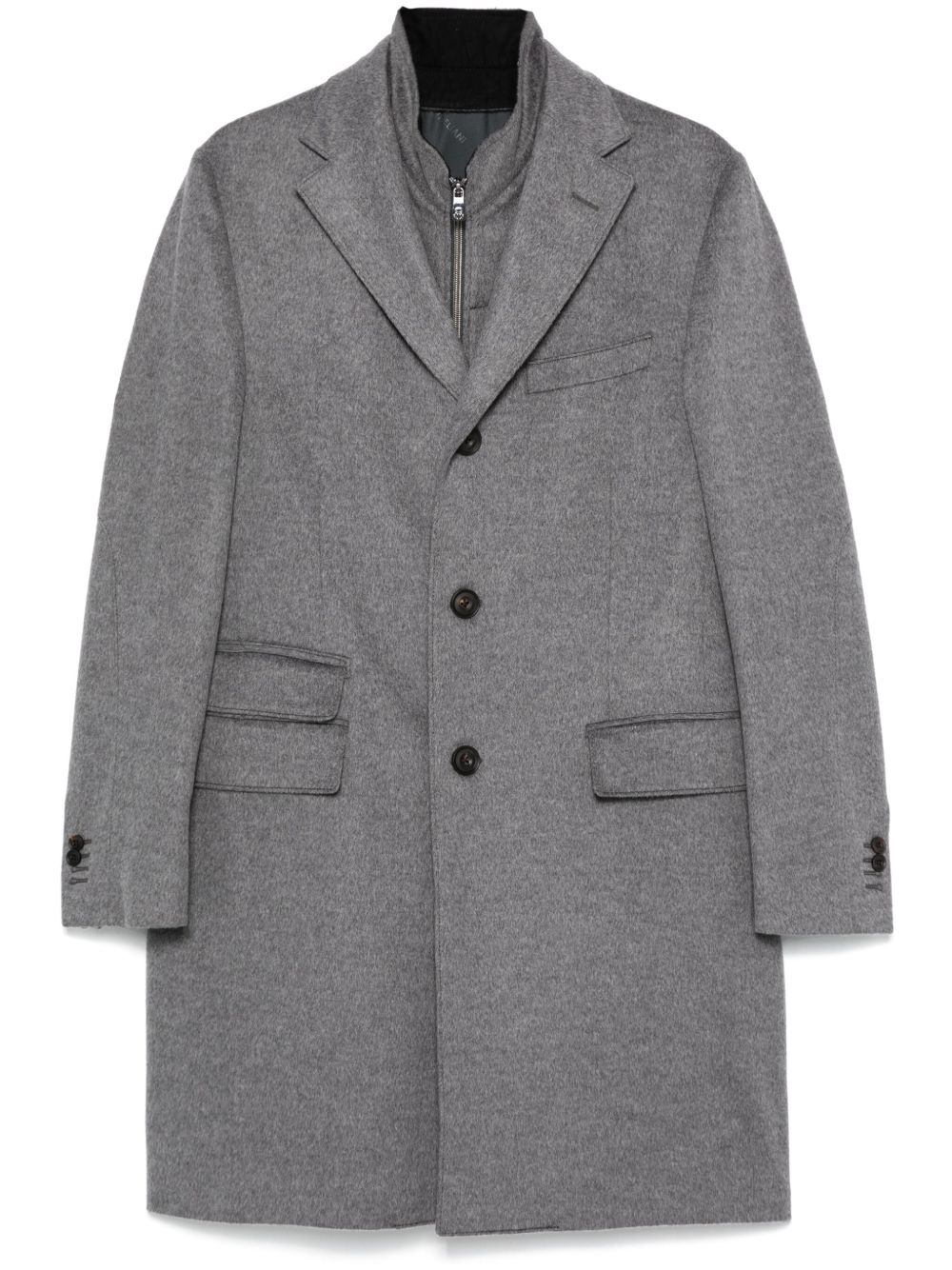 Corneliani 羊毛外套 - 灰色