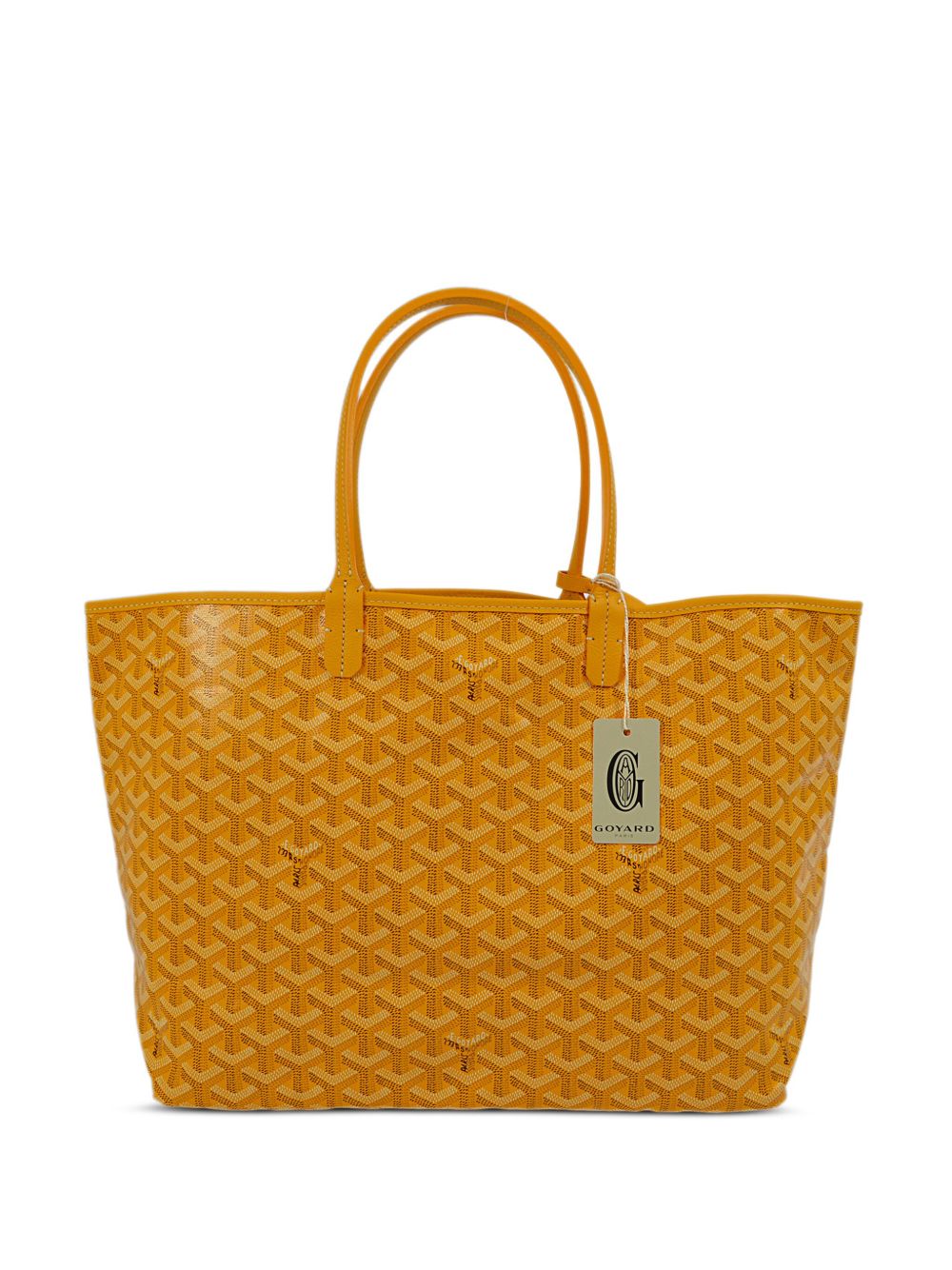 Goyard Pre-Owned Saint Louis PM 托特包（1990-2000年代典藏款） - 黄色