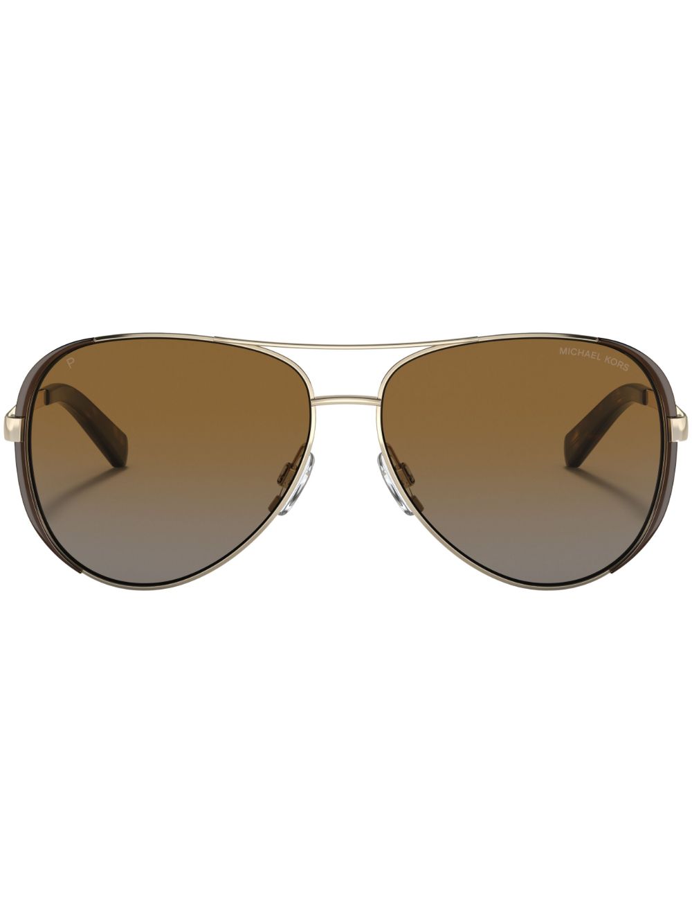 Michael Kors 飞行员太阳眼镜 - 金色